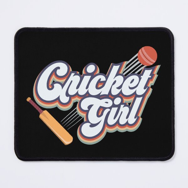 Item preview, Cricket Girl Cricketer Girl Batting Girl Bowler Girl Sports designed and sold by farhanhafeez.