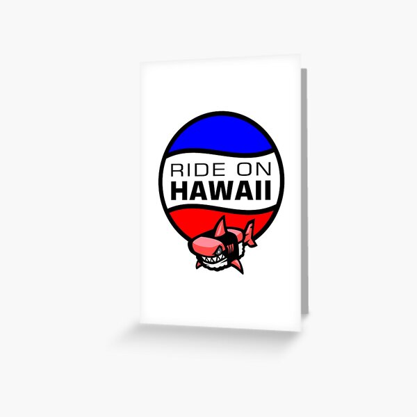 Item preview, Shark Musubi - Ride On Hawaii designed and sold by OberDer-Designs.