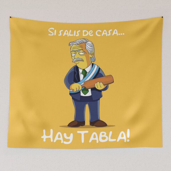 Item preview, IF YOU LEAVE THE HOUSE... THERE IS A TABLE! - ALBERTO FERNANDEZ designed and sold by MechanicalART.