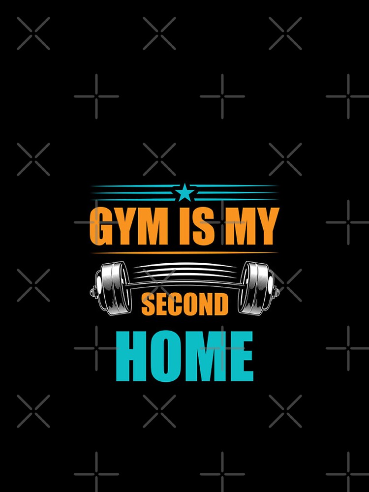Thumbnail 4 of 4, iPhone Case, Gym Is My Second Home, designed and sold by RamiOnline.