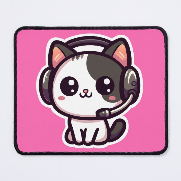 Item preview, Adorable Techie Kitty designed and sold by CodeKatana.