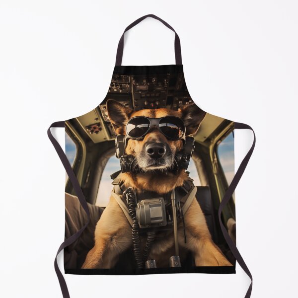 Item preview, Chinook Dog Flying a Chinook Helicopter designed and sold by Samuelsboro.