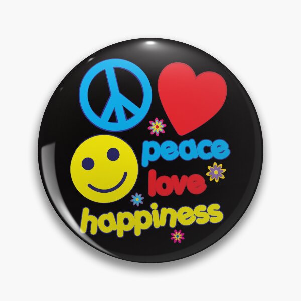 Item preview, Peace Love Happiness designed and sold by bumperbay.