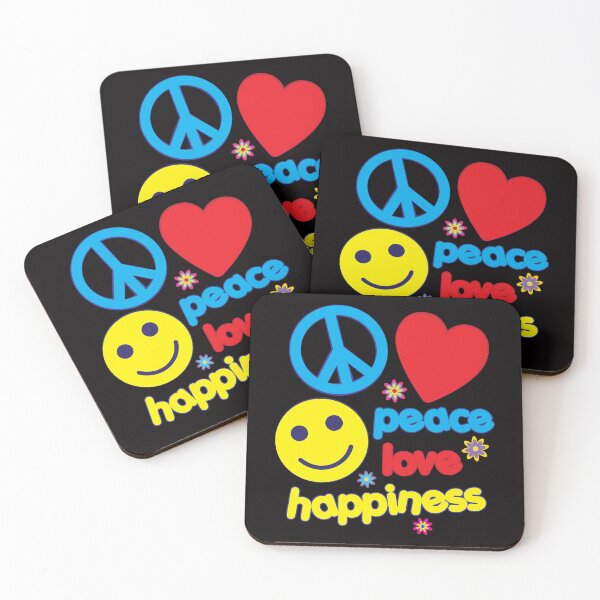 Item preview, Peace Love Happiness designed and sold by bumperbay.