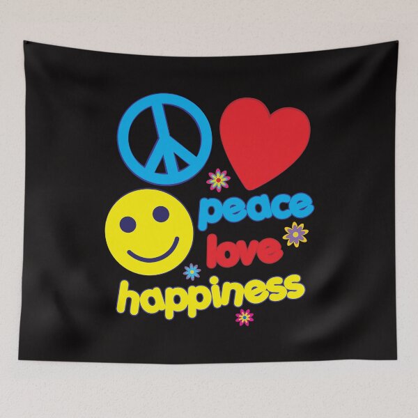 Item preview, Peace Love Happiness designed and sold by bumperbay.