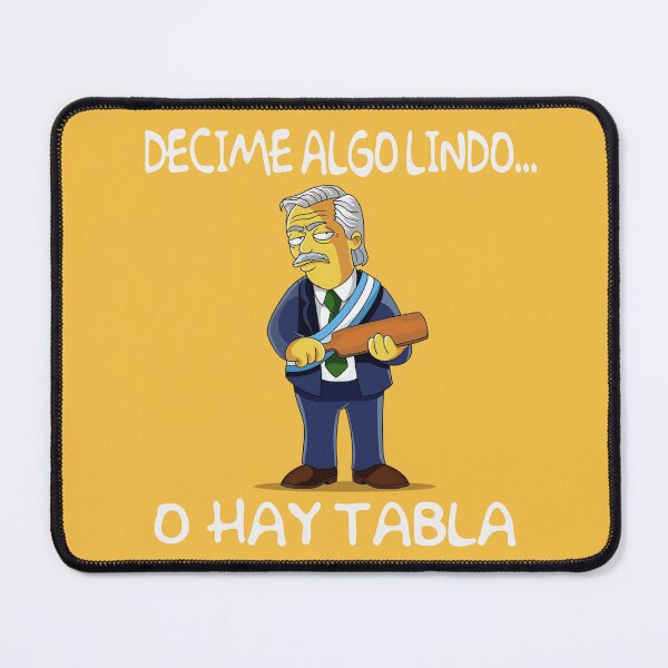 Item preview, TELL ME SOMETHING NICE OR THERE IS A TABLE - ALBERTO FERNANDEZ designed and sold by MechanicalART.