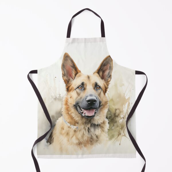 Item preview, Watercolor Portrait of a Chinook Dog designed and sold by Samuelsboro.