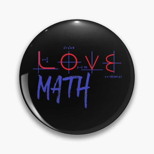 Item preview, love math, Mathematical equations designed and sold by Numbers-Art.