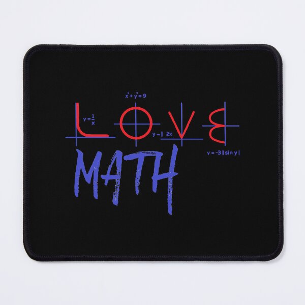 Item preview, love math, Mathematical equations designed and sold by Numbers-Art.