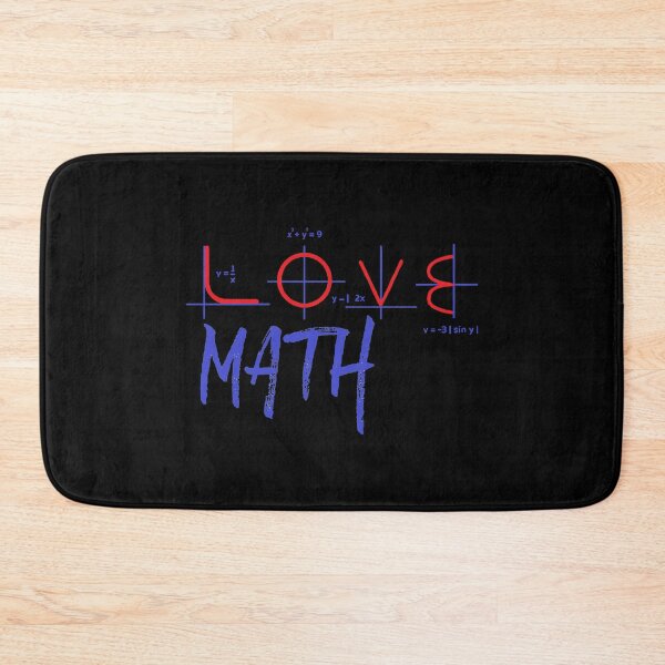 Item preview, love math, Mathematical equations designed and sold by Numbers-Art.