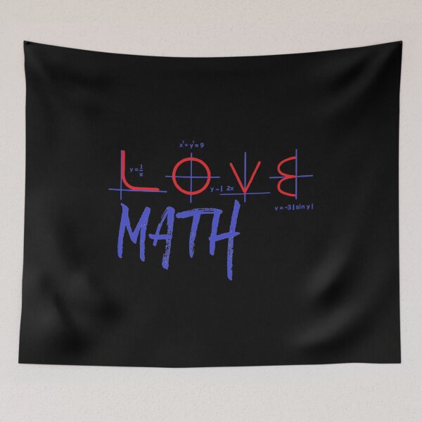 Item preview, love math, Mathematical equations designed and sold by Numbers-Art.