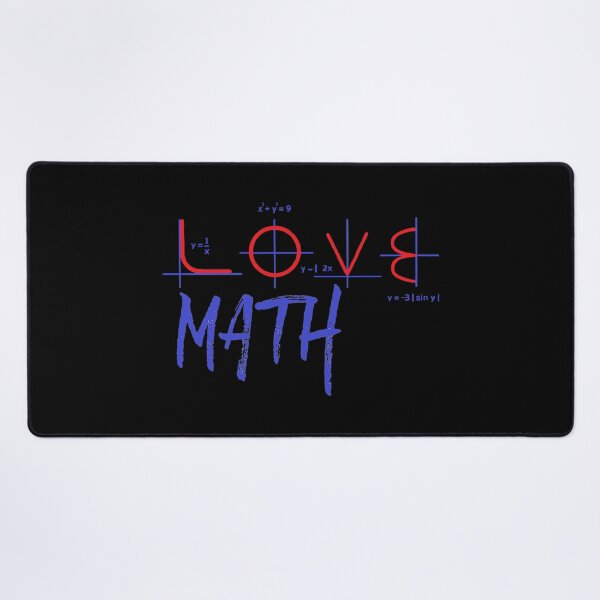 Item preview, love math, Mathematical equations designed and sold by Numbers-Art.