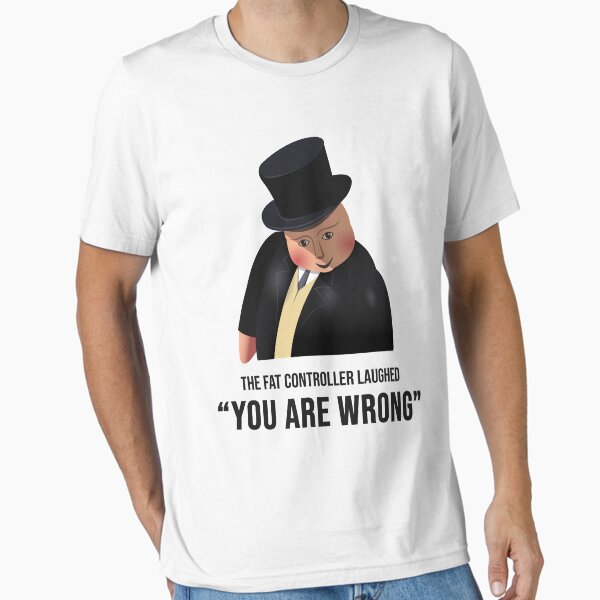 Vista previa del artículo con la obra «Gordo, controlador, Meme, camiseta», diseñado y vendido por TeeMonsters.