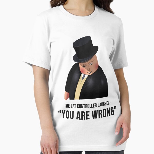 Item preview, Fat Controller Meme T-shirt designed and sold by TeeMonsters.