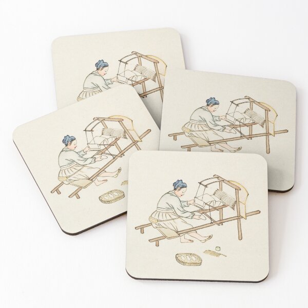 Item preview, Korean Minhwa Painting Traditional Weaving Korean Art Cute Vintage Folk Art designed and sold by allpalgo.