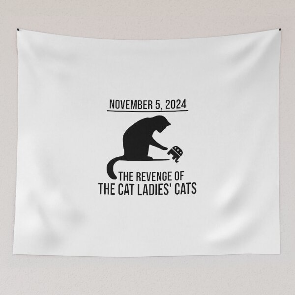 Item preview, Harris Walz 2024 November 5, 2024 The Revenge Of The Cat Ladies Cats designed and sold by IsiahYoungshop.