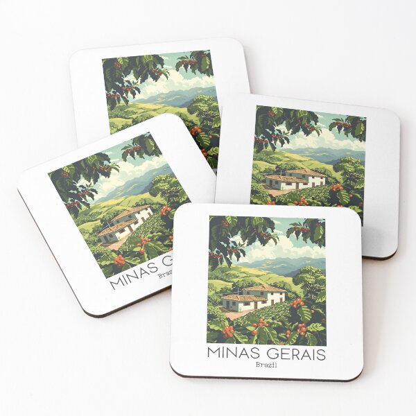 Item preview, A Vintage Travel Illustration of Minas Gerais - Brazil  designed and sold by GoodOldVintage.