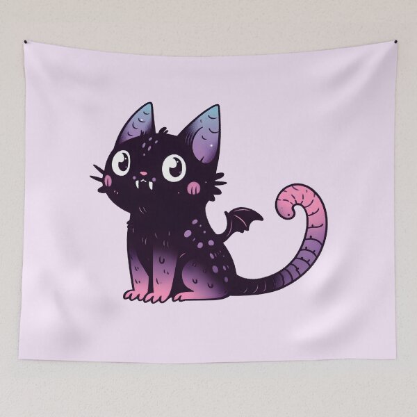 Item preview, Fantasy Cat designed and sold by Anna Halasek.