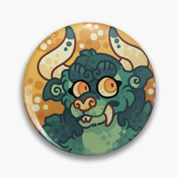 Item preview, Hodag button  designed and sold by Daeodude-RB.
