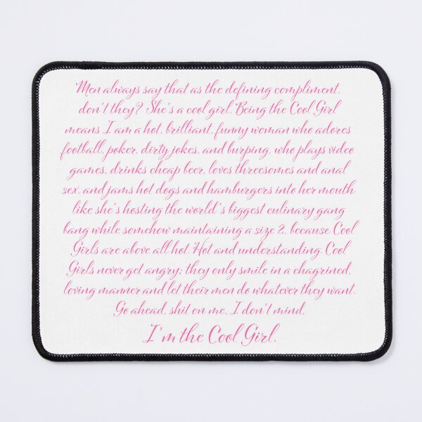 Item preview, Cool Girl Monologue designed and sold by alisonm47.