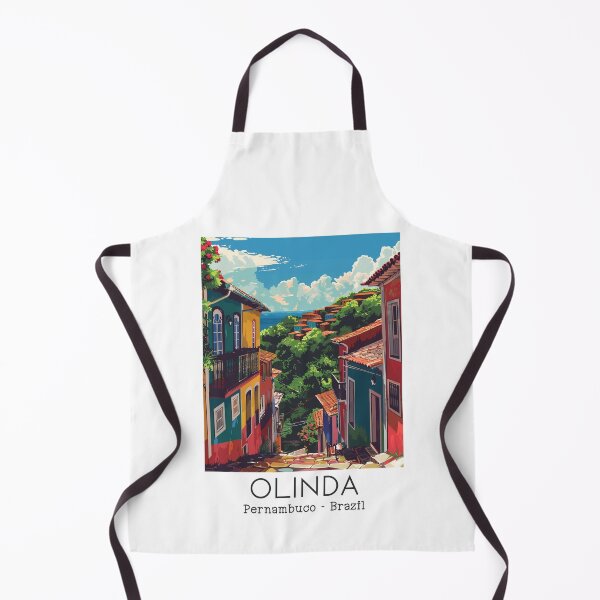 Item preview, A Vintage Travel Illustration of Olinda - Pernambuco - Brazil designed and sold by GoodOldVintage.
