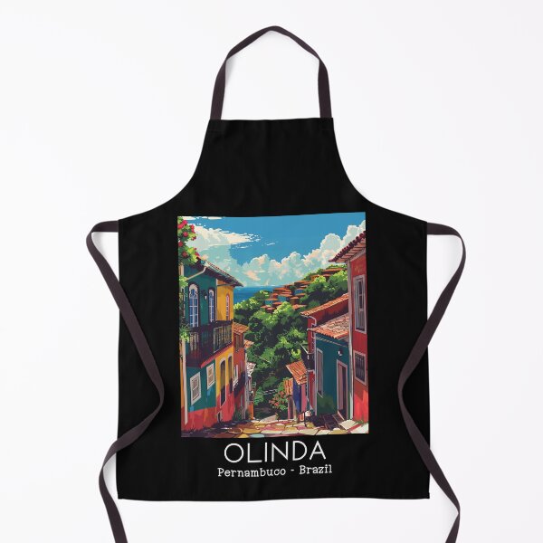 Item preview, A Vintage Travel Illustration of Olinda - Pernambuco - Brazil designed and sold by GoodOldVintage.