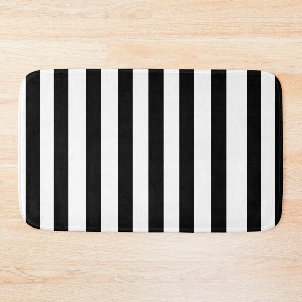 Item preview, Vertical wide and thick stripe fashion black and white color designed and sold by Carlos Gudino.