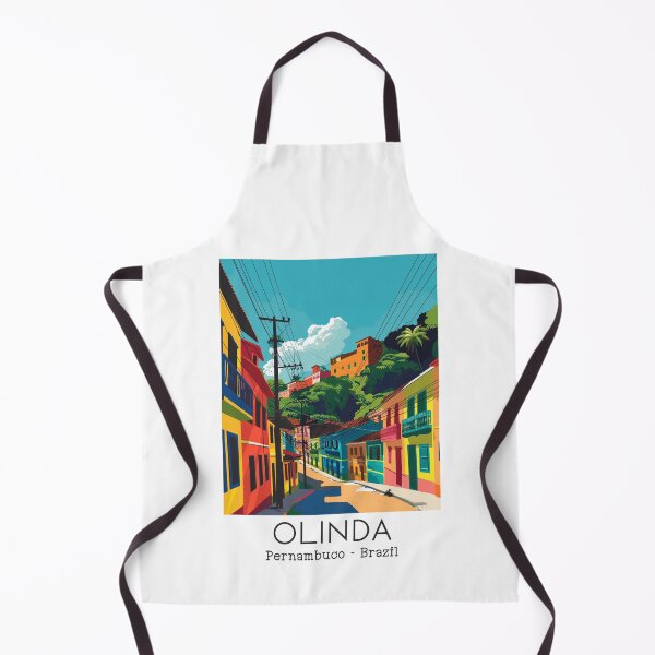 Item preview, A Vintage Travel Illustration of Olinda - Pernambuco - Brazil designed and sold by GoodOldVintage.