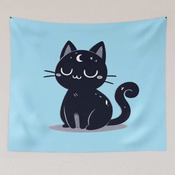 Item preview, Fantasy Cat designed and sold by Anna Halasek.