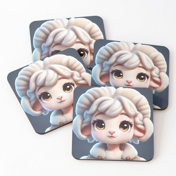 Item preview, Cute Sheep Gaming Cartoon Vector Icon Illustration designed and sold by hjian8219.