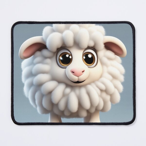 Item preview, Cute Sheep Gaming Cartoon Vector Icon Illustration designed and sold by hjian8219.