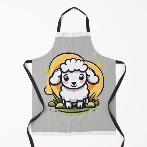 Item preview, Cute Sheep Gaming Cartoon Vector Icon Illustration designed and sold by hjian8219.