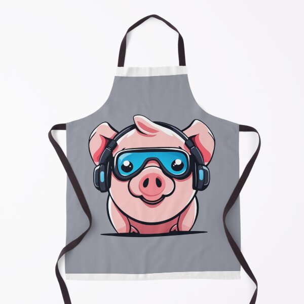 Item preview, Cute Pig Gaming Cartoon Vector Icon Illustration designed and sold by hjian8219.