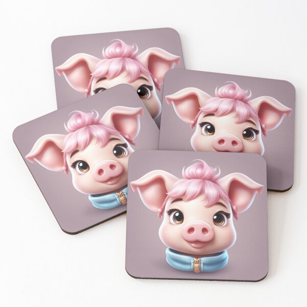 Item preview, Cute Pig Gaming Cartoon Vector Icon Illustration designed and sold by hjian8219.