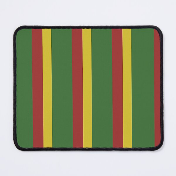 Item preview, vertical wide and thick stripe fashion greee, yellow and red designed and sold by Carlos Gudino.