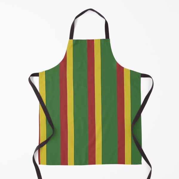 Item preview, vertical wide and thick stripe fashion greee, yellow and red designed and sold by Carlos Gudino.