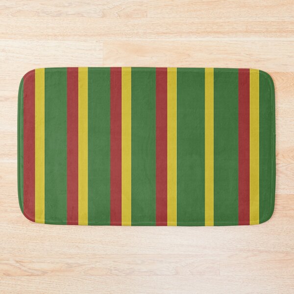 Item preview, vertical wide and thick stripe fashion greee, yellow and red designed and sold by Carlos Gudino.