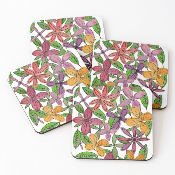 Item preview, A Bunch of Friendly Flowers  designed and sold by KakiDimock.