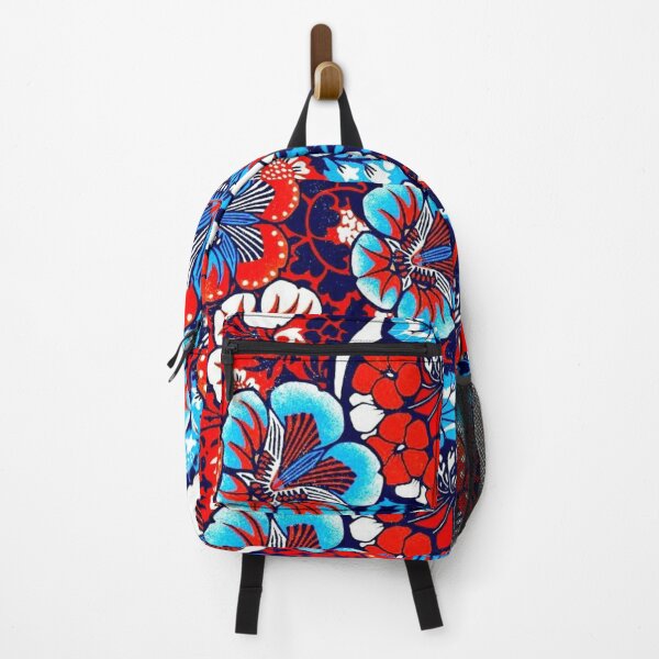 Item preview, Flowers Red Blue designed and sold by UZRWRLD .