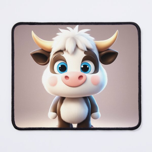 Item preview, Cute Cow Gaming Cartoon Vector Icon Illustration designed and sold by hjian8219.
