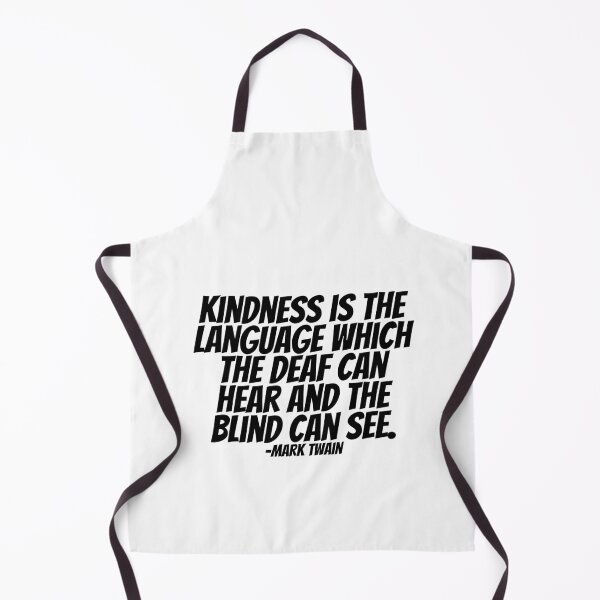 Item preview, Mark Twain - Kindness Is The Language Which The Deaf Can Hear And The Blind Can See.  designed and sold by CharmStudio.