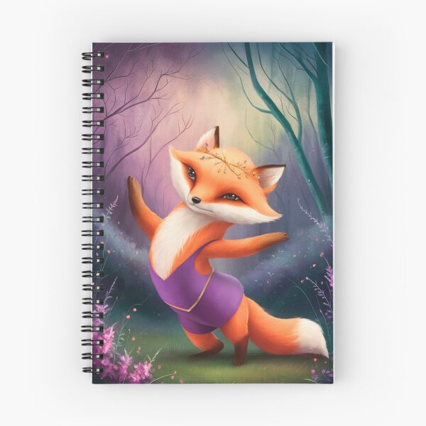 Item preview, Whimsical Fox. Fantasy cute fox, magical forest, enchanting woodland, vintage fox designed and sold by FoxVibes.
