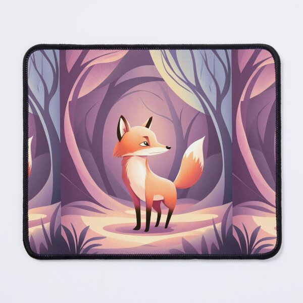 Item preview, Whimsical Fox. Fantasy cute fox, magical forest, enchanting woodland, vintage fox designed and sold by FoxVibes.