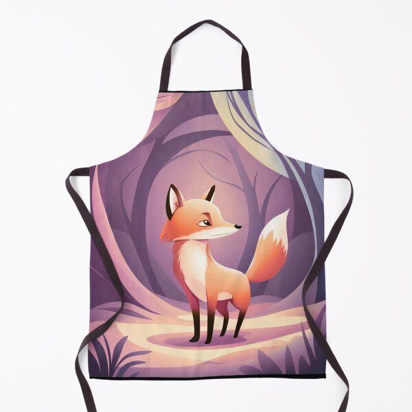 Item preview, Whimsical Fox. Fantasy cute fox, magical forest, enchanting woodland, vintage fox designed and sold by FoxVibes.