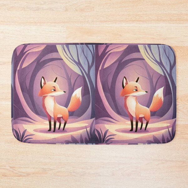 Item preview, Whimsical Fox. Fantasy cute fox, magical forest, enchanting woodland, vintage fox designed and sold by FoxVibes.