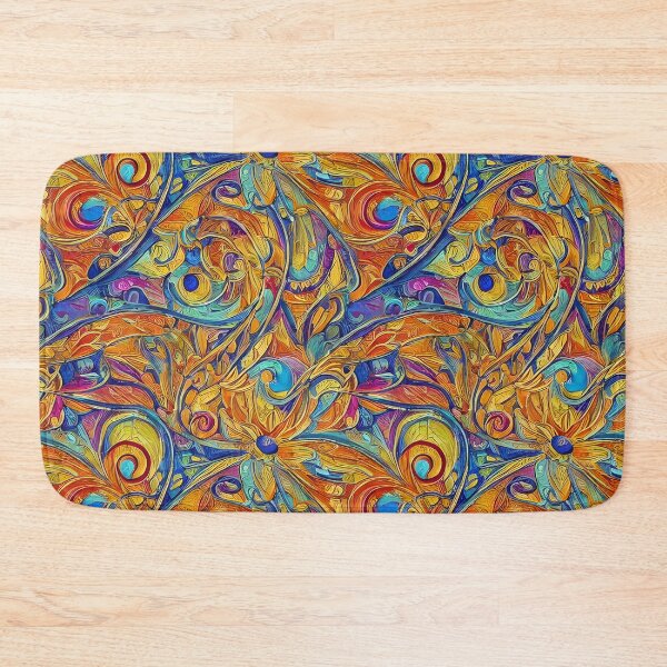 Item preview, Golden Psychedelia - Seamless Pattern designed and sold by Chubuter.