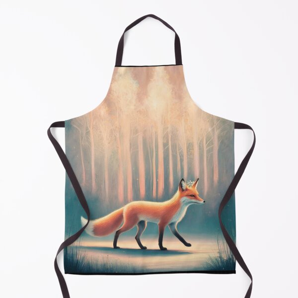 Item preview, Whimsical Fox. Fantasy cute fox, magical forest, enchanting woodland, vintage fox designed and sold by FoxVibes.