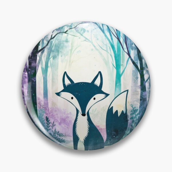 Item preview, Whimsical Fox. Fantasy cute fox, magical forest, enchanting woodland, vintage fox designed and sold by FoxVibes.