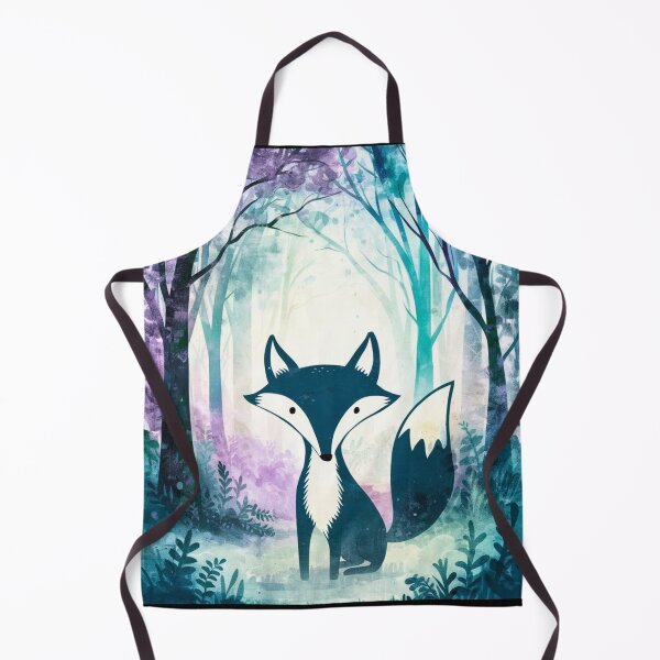 Item preview, Whimsical Fox. Fantasy cute fox, magical forest, enchanting woodland, vintage fox designed and sold by FoxVibes.