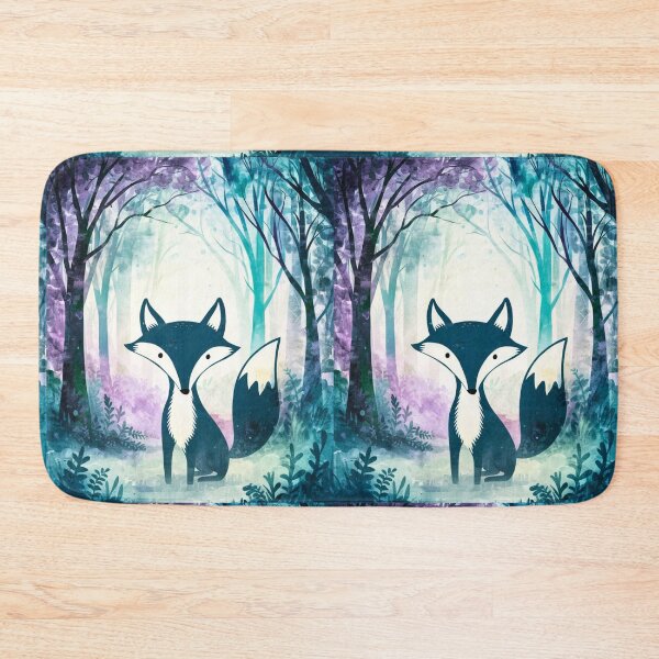 Item preview, Whimsical Fox. Fantasy cute fox, magical forest, enchanting woodland, vintage fox designed and sold by FoxVibes.